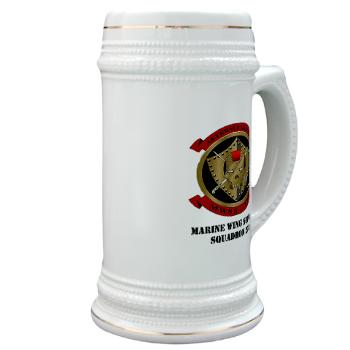 MWSS274 - M01 - 03 - Marine Wing Support Squadron 274 (MWSS 274) with Text - Stein - Click Image to Close