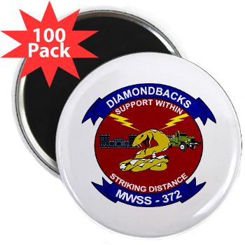 MWSS372 - M01 - 01 - Marine Wing Support Squadron 372 - 2.25" Magnet (100 pack)