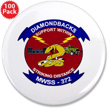 MWSS372 - M01 - 01 - Marine Wing Support Squadron 372 - 3.5" Button (100 pack)