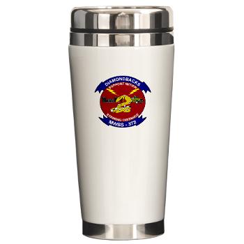 MWSS372 - M01 - 03 - Marine Wing Support Squadron 372 - Ceramic Travel Mug