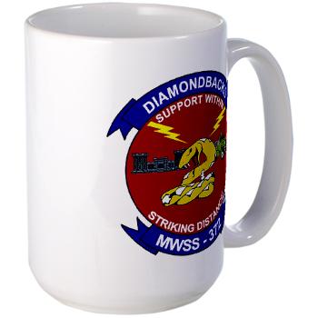 MWSS372 - M01 - 03 - Marine Wing Support Squadron 372 - Large Mug