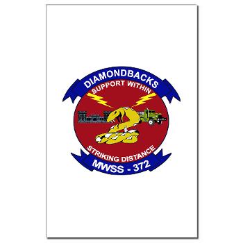 MWSS372 - M01 - 02 - Marine Wing Support Squadron 372 - Mini Poster Print