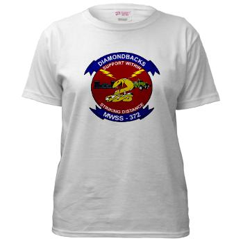MWSS372 - A01 - 04 - Marine Wing Support Squadron 372 - Women's T-Shirt