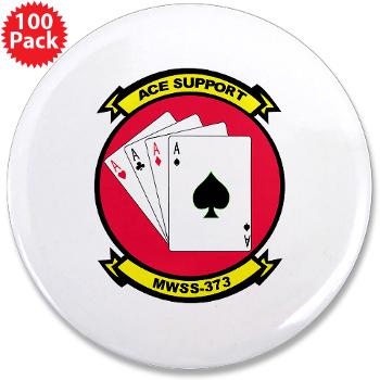 MWSS373 - M01 - 01 - Marine Wing Support Squadron 373 - 3.5" Button (100 pack)