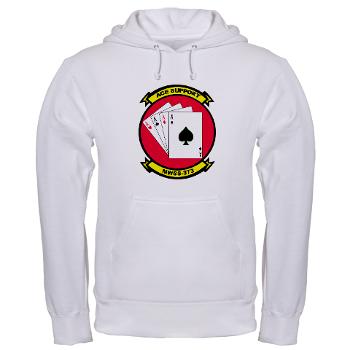 MWSS373 - A01 - 03 - Marine Wing Support Squadron 373 - Hooded Sweatshirt - Click Image to Close