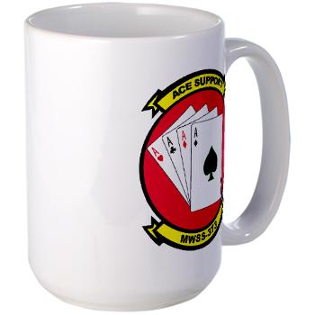 MWSS373 - M01 - 03 - Marine Wing Support Squadron 373 - Large Mug