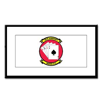 MWSS373 - M01 - 02 - Marine Wing Support Squadron 373 - Small Framed Print