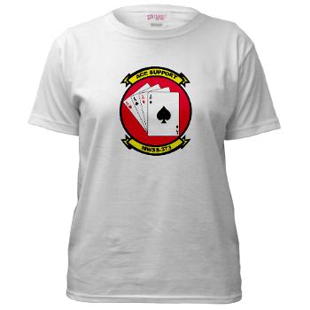 MWSS373 - A01 - 04 - Marine Wing Support Squadron 373 - Women's T-Shirt - Click Image to Close