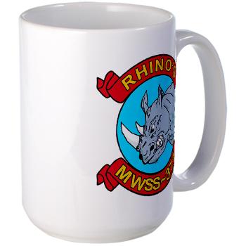 MWSS374 - M01 - 03 - Marine Wing Support Squadron 374 - Large Mug