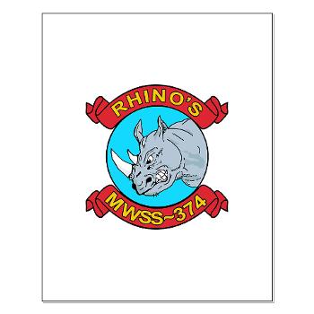 MWSS374 - M01 - 02 - Marine Wing Support Squadron 374 - Small Poster - Click Image to Close
