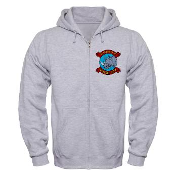MWSS374 - A01 - 03 - Marine Wing Support Squadron 374 - Zip Hoodie