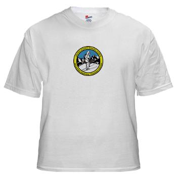 MWTC - A01 - 04 - Mountain Warfare Training Center - White t-Shirt - Click Image to Close