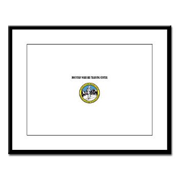 MWTC - M01 - 02 - Mountain Warfare Training Center with Text - Large Framed Print - Click Image to Close
