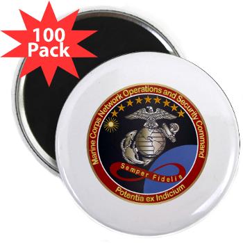 MCNOSC - M01 - 01 - Marine Corps Network Operations Security Command - 2.25" Magnet (100 pack)