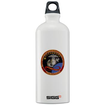 MCNOSC - M01 - 03 - Marine Corps Network Operations Security Command - Sigg Water Bottle 1.0L - Click Image to Close