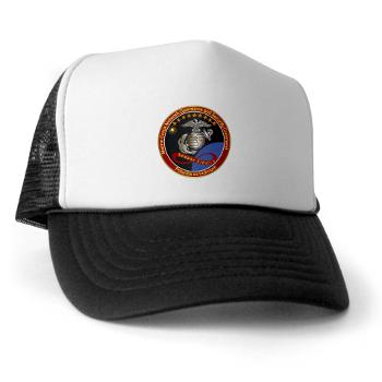 MCNOSC - A01 - 02 - Marine Corps Network Operations Security Command - Trucker Hat - Click Image to Close