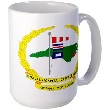 NHCL - M01 - 03 - Naval Hospital Camp Lejeune - Large Mug