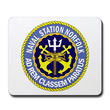 NSN - M01 - 03 - Naval Station Norfolk - Mousepad - Click Image to Close