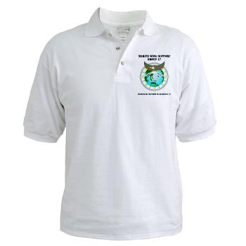 PSD17 - A01 - 04 - Personnel Support Detachment 17 with Text - Golf Shirt