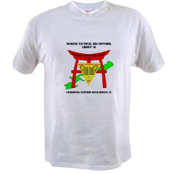 PSD18 - A01 - 04 - Personnel Support Detachment 18 with Text Value T-Shirt