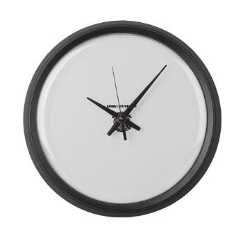 RSU - M01 - 03 - Reserve Support Unit with Text - Large Wall Clock