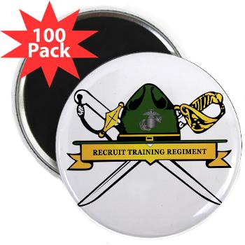 RTR - M01 - 01 - Recruit Training Regiment - 2.25" Magnet (100 pack) - Click Image to Close