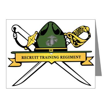 RTR - M01 - 02 - Recruit Training Regiment - Note Cards (Pk of 20)