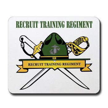 RTR - M01 - 03 - Recruit Training Regiment with Text - Mousepad - Click Image to Close