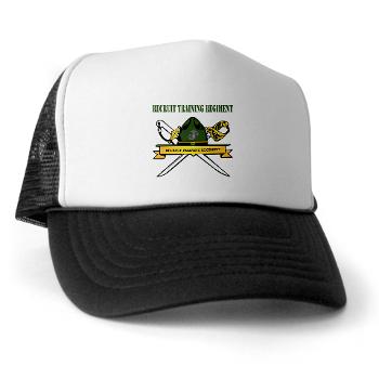 RTR - A01 - 02 - Recruit Training Regiment with Text - Trucker Hat - Click Image to Close