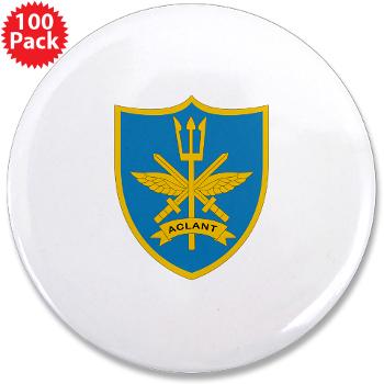 SACLANT - M01 - 01 - Supreme Allied Commander, Atlantic - 3.5" Button (100 pack) - Click Image to Close