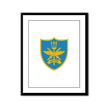 SACLANT - M01 - 02 - Supreme Allied Commander, Atlantic - Framed Panel Print - Click Image to Close