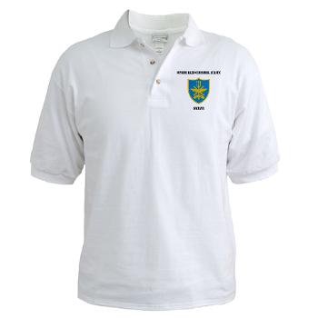 SACLANT - A01 - 04 - Supreme Allied Commander, Atlantic with Text - Golf Shirt