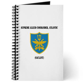 SACLANT - M01 - 02 - Supreme Allied Commander, Atlantic with Text - Journal
