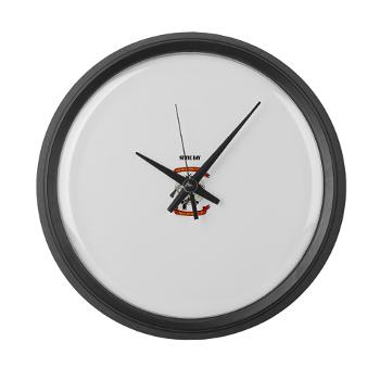 SB - M01 - 03 - Stone Bay with Text - Large Wall Clock