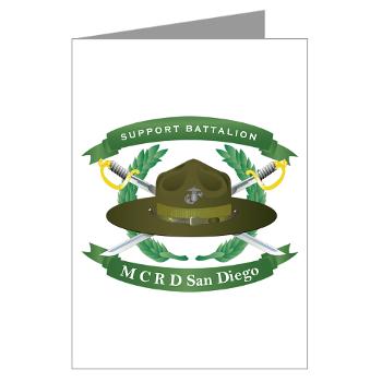 SB - M01 - 02 - Support Battalion - Greeting Cards (Pk of 10)