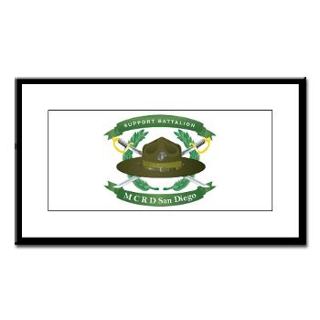 SB - M01 - 02 - Support Battalion - Small Framed Print