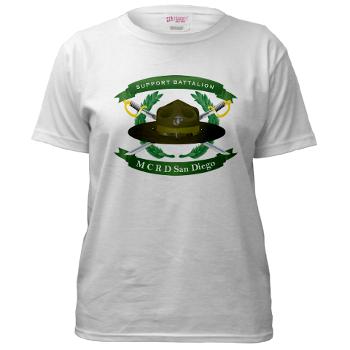 SB - A01 - 04 - Support Battalion - Women's T-Shirt - Click Image to Close