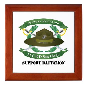 SB - M01 - 03 - Support Battalion with Text - Keepsake Box - Click Image to Close