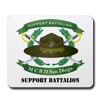 SB - M01 - 03 - Support Battalion with Text - Mousepad - Click Image to Close