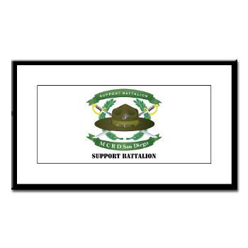 SB - M01 - 02 - Support Battalion with Text - Small Framed Print - Click Image to Close
