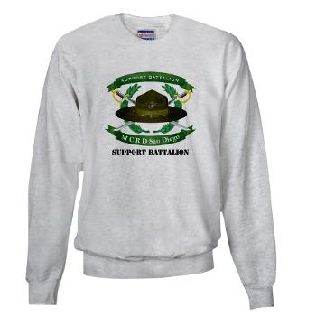SB - A01 - 03 - Support Battalion with Text - Sweatshirt