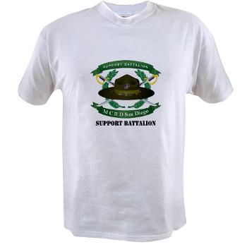 SB - A01 - 04 - Support Battalion with Text - Value T-shirt
