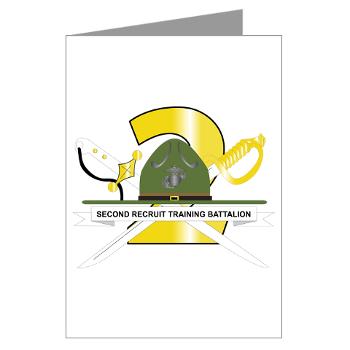 SRTB - M01 - 02 - Second Recruit Training Battalion - Greeting Cards (Pk of 20)