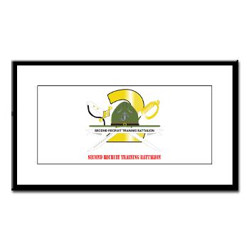 SRTB - M01 - 02 - Second Recruit Training Battalion with Text - Small Framed Print