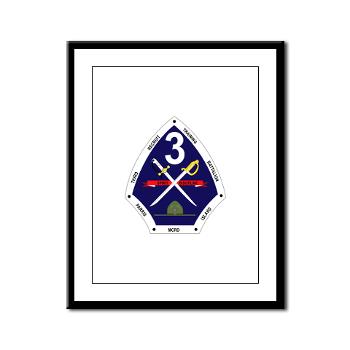 TRTB - M01 - 02 - Third Recruit Training Battalion - Framed Panel Print - Click Image to Close