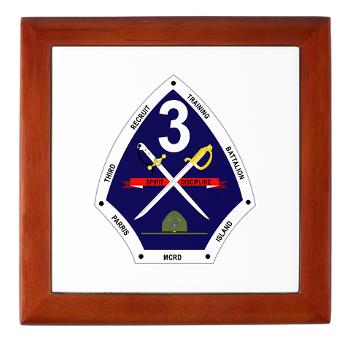 TRTB - M01 - 03 - Third Recruit Training Battalion - Keepsake Box - Click Image to Close
