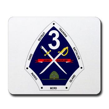 TRTB - M01 - 03 - Third Recruit Training Battalion - Mousepad - Click Image to Close