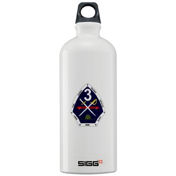 TRTB - M01 - 03 - Third Recruit Training Battalion - Sigg Water Bottle 1.0L - Click Image to Close