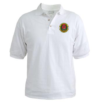 USMCSI - A01 - 04 - USMC School of Infantry - Golf Shirt - Click Image to Close