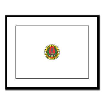 USMCSI - M01 - 02 - USMC School of Infantry - Large Framed Print